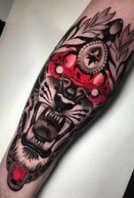 一组newschool霸气的纹身图案