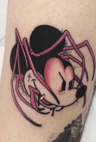 一组school风格卡通纹身图片