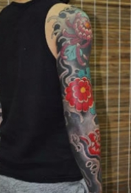 漂亮的9款包臂大花臂纹身作品
