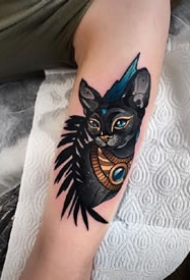 一组欧美的彩色纹身图案欣赏