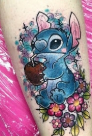 迪士尼可爱卡通动画主人公的纹身图片