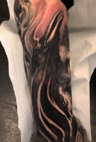 一组欧美写实黑灰纹身图案欣赏