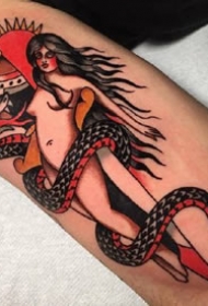 一组欧美oldschool纹身图案欣赏