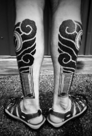 一朵黑云 暗黑色9款云朵纹身图案