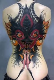 一组欧美性感彩色纹身图案欣赏