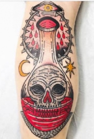 欧美创意的几款主题纹身作品图案