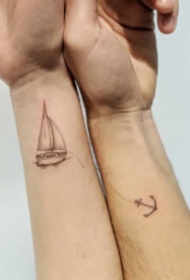 适合情侣或好朋友一起纹的15款配对纹身图