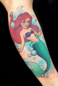 一组newschool小卡通手臂纹身