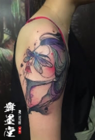 潮州纹身 广东潮州舞墨堂的几款纹身店作品