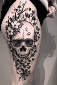 一组黑色写实霸气纹身图案欣赏