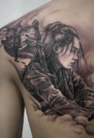 成都纹身 成都黝刺青侯瑞师傅近期写实纹身作品