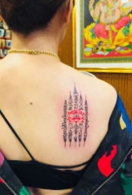 泰国刺符主题的9款纹身作品图片
