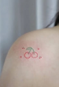 一组小清新简约纹身图案欣赏