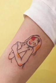 一组创意彩色纹身图案欣赏