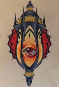 一组school的古灯主题纹身素材图片欣赏