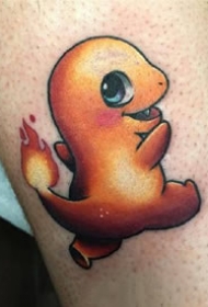 九款可爱的彩色卡通纹身图案欣赏