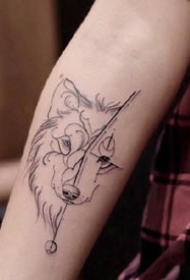 简单的线条表现出更多的含义