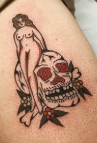 一组具有特色的oldschool纹身图案