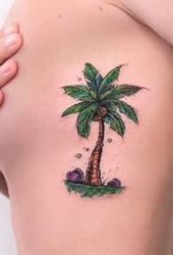 一组治愈森林系•绿色纹身图案