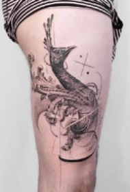 手臂凌乱线条的9款创意纹身作品