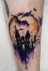 万圣夜主题的9款school纹身素材图案分享