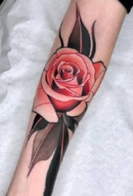 一组欧美oldschool手臂纹身