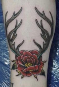 鹿角纹身 小清新的9款小鹿角纹身图片