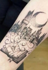 哈利波特主题的一组9款小纹身欣赏
