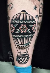 一组男生oldschool风格纹身图案