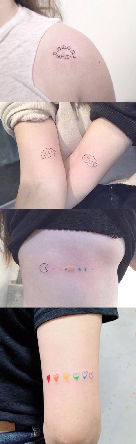 泫雅系小纹身