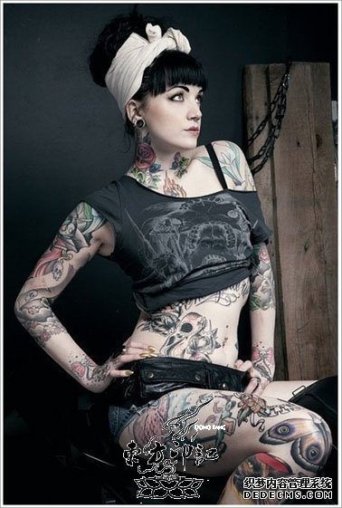 哇塞！大作中的大作——全身纹身