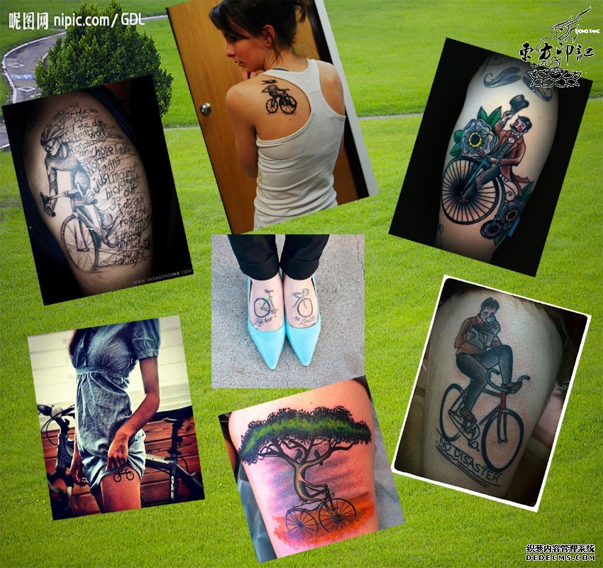 自行车纹身——纪念的不止是初恋