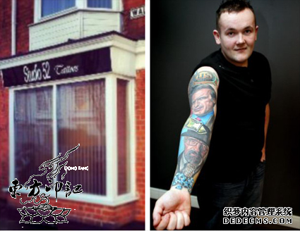 铁粉的定义——男子纹《绝命毒师》肖像纹身