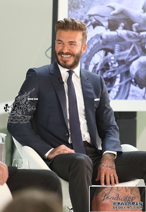 贝克汉姆手上纹新纹身 曾前往亚马逊原始部落