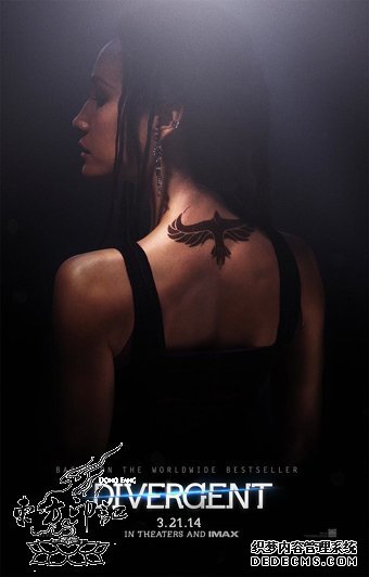《分歧者》发布角色海报  纹身阴影诠释电影主题