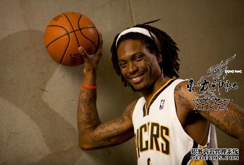 NBA球员丹尼尔斯后背纹家乡地图