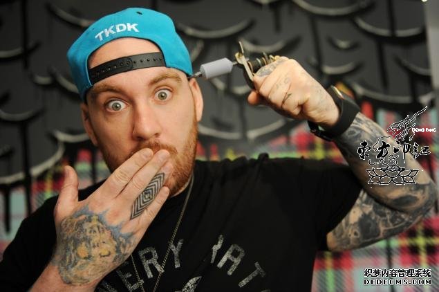 美国最红的明星御用纹身师Bang Bang