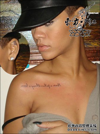 最新潮的纹身时尚——耳朵纹身