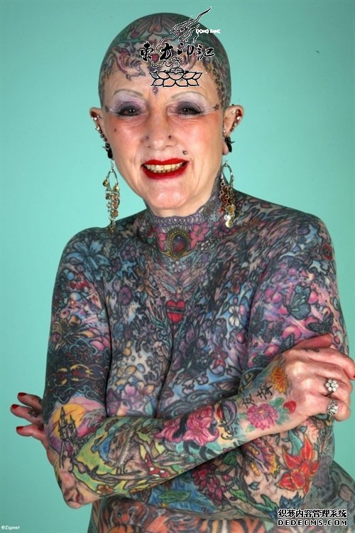 奶奶级纹身狂人——Isobel Varley 2