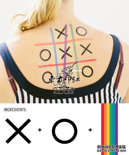 创意无限的小清新纹身贴