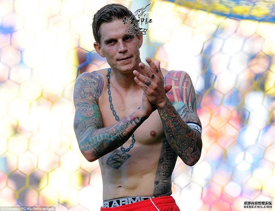 丹麦足球先生阿格竟然有这么多纹身？