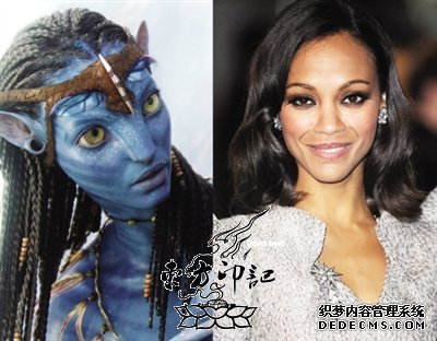 《阿凡达》女主角谈纹身：我的身体像一张报纸