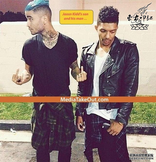 同性恋情侣纹身再度登场,小贾森公开秀恩爱