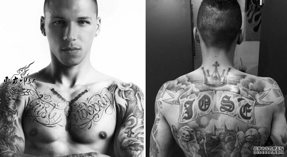 纹身八卦：罗马新援霸气纹身够硬汉