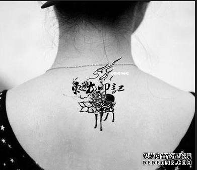 纹身贴纸美妙以假乱真，使用有度才是王道