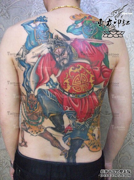 纹身八卦：钟馗纹身，正义的化身