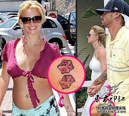 明星纹身，爱恨情仇为人所知