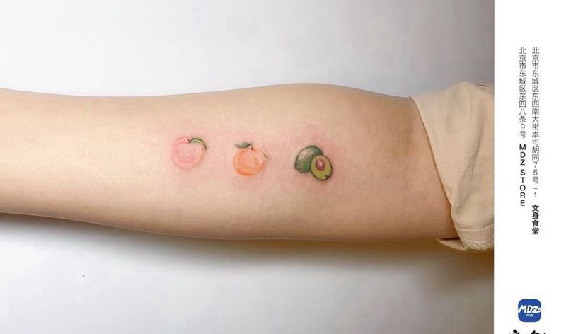 无标题纹身图片_手臂水彩纹身图案