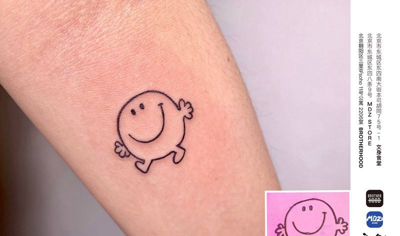 无标题纹身图片_手臂简笔画纹身图案