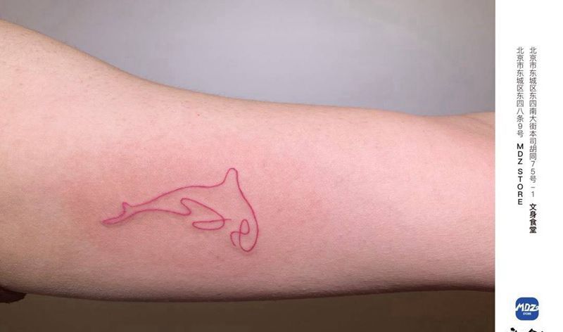 无标题纹身图片_手臂简笔画纹身图案